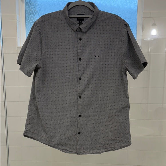 Armani Exchange Other - Armani Exchange Dark Gray Button Down Shirt